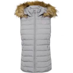 Kamizelka NAPAPIJRI ARVA HOOD JERSEY. Szare kamizelki damskie Napapijri, bez wzorów, z jersey, klasyczne, bez kaptura. W wyprzedaży za 485,00 zł.
