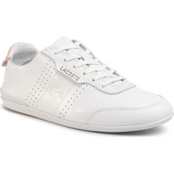 Sneakersy LACOSTE - Oreno 120 1 Cfa 7-39CFA001483J Wht/Nat. Białe półbuty damskie Lacoste, ze skóry. Za 499,00 zł.