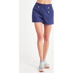 SPODENKI EMPORIO ARMANI SWIMWEAR. Szorty damskie Emporio Armani Swimwear, s, bez wzorów, klasyczne, z podwyższonym stanem. Za 479,00 zł.