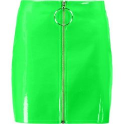 Minispódniczki: Jaded London ZIP FRONT Spódnica mini neon green