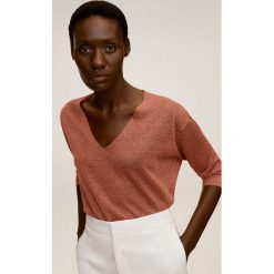 Mango - Sweter Dubra. Swetry damskie Mango, s, bez wzorów, z poliesteru, z długim rękawem, długie, bez kaptura. W wyprzedaży za 69,99 zł.