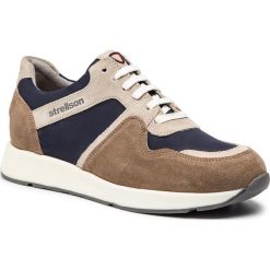 Sneakersy STRELLSON - Trail 4010002633 Beige 750. Pomarańczowe sneakersy męskie Strellson, na co dzień, bez wzorów, ze skóry, klasyczne, bez zapięcia. Za 399,00 zł.