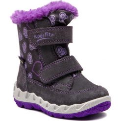 Śniegowce SUPERFIT - GORE-TEX 3-00015-20 M Grau/Lila M. Szare śniegowce dziewczęce Superfit, bez zapięcia. W wyprzedaży za 239,00 zł.