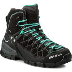 Trekkingi SALEWA - Alp Trainer Mid Gtx GORE-TEX 63433-0969 Black Out/Agata. Czarne buty trekkingowe damskie marki Salewa. W wyprzedaży za 759,00 zł.