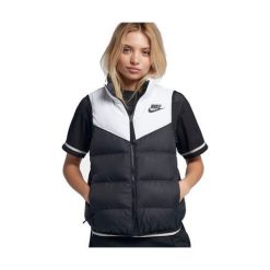 Nike W NSW WR DWN FILL VEST REV, 10 | INNE SPORTY NSW | KOBIETY | KAMIZELKA | BIAŁY / CZARNY | M. Czarne kamizelki damskie Nike, m, bez wzorów, sportowe, bez kaptura. W wyprzedaży za 536,56 zł.