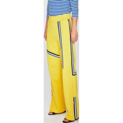 Pinko - Spodnie. Żółte spodnie damskie Pinko, s, z bawełny. W wyprzedaży za 539,90 zł.