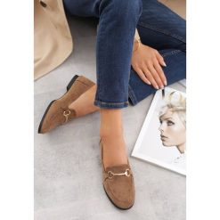 Khaki Mokasyny Faraday. Brązowe mokasyny damskie Born2be. Za 79,99 zł.