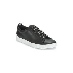 Buty HUGO ZERO TENN NARB. Czarne trampki męskie HUGO, bez wzorów, bez zapięcia. Za 659,00 zł.
