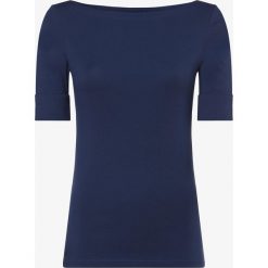 Lauren Ralph Lauren - T-shirt damski, niebieski. Niebieskie t-shirty damskie Lauren Ralph Lauren, xs, bez wzorów, eleganckie, bez kołnierzyka. Za 119,95 zł.