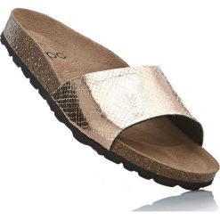 Klapki bonprix kolor czerwonego złota. Klapki damskie bonprix. Za 59,99 zł.
