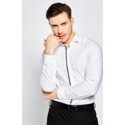 Koszula Hugo Erondo 50426277. Czarne koszule męskie HUGO, m, bez wzorów, z bawełny, casualowe, bez kołnierzyka, bez rękawów. W wyprzedaży za 279,00 zł.