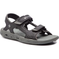 Sandały COLUMBIA - Childrens Techsun Vent BC4566 Black/Columbia Grey 010. Czarne sandały dziewczęce Columbia, ze skóry ekologicznej, bez zapięcia. W wyprzedaży za 149,00 zł.