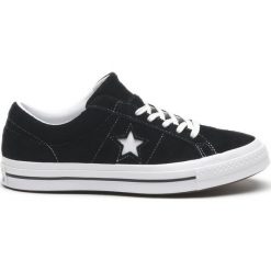 Converse One Star '74 Trampki Czarny. Czarne trampki męskie Converse, bez wzorów, ze skóry, retro, bez zapięcia. Za 412,95 zł.