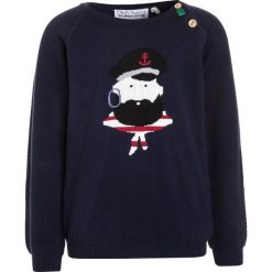 Fred's World by GREEN COTTON CAPTAIN Sweter navy. Niebieskie swetry dziewczęce marki Fred's World by GREEN COTTON, s, z bawełny. W wyprzedaży za 149,25 zł.