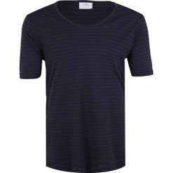 T-shirty męskie: The White Briefs CUBITT Koszulka do spania ink blue/dark navy stripe