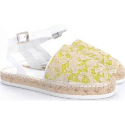 Twin-Set Espadryle. Espadryle damskie Twin Set, ze skóry. Za 299,00 zł.