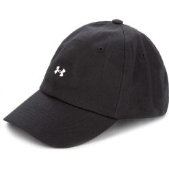 Czapka z daszkiem UNDER ARMOUR - Favorite Logo Cap 1306295-001 Czarny. Czarne czapki z daszkiem damskie marki Under Armour, w paski, z bawełny. Za 79,95 zł.