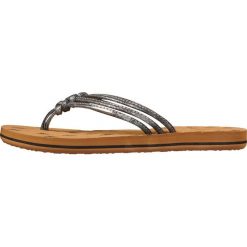 O'Neill Ditsy Japonki Brązowy Srebrny. Szare klapki damskie O'Neill, w paski, z materiału, bez obcasa. Za 137,95 zł.