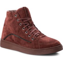 Sneakersy DIESEL - S-Vipe Mid Y01537 P1455 T2271 Andorra Bordeaux. Czerwone sneakersy męskie Diesel, na co dzień, bez wzorów, ze skóry, eleganckie, bez zapięcia. W wyprzedaży za 449,00 zł.