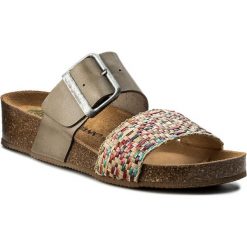 Chodaki damskie: Klapki DR. BRINKMANN - 701180 Khaki 7