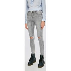 Answear - Jeansy Boho Bandit. Szare rurki damskie ANSWEAR. W wyprzedaży za 99,90 zł.
