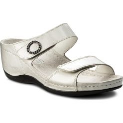 Klapki damskie: Klapki BERKEMANN – Merrit 01764 Silber 696