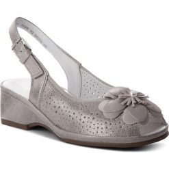 Sandały ARA - 12-37016-06 Dusty Metallic. Szare klapki damskie marki ara, bez wzorów, ze skóry, bez obcasa, na obcasie. W wyprzedaży za 279,00 zł.