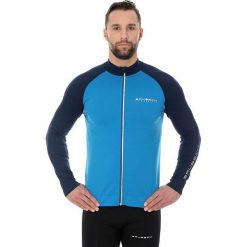 Bejsbolówki męskie: Brubeck Bluza męska athletic niebiesko-granatowa r. L (LS14080)