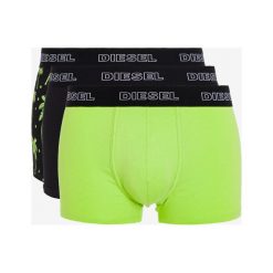 Diesel 3-pack Bokserki Czarny Zielony. Czarne bokserki męskie Diesel, bez wzorów, z elastanu. Za 206,95 zł.