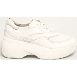 Vagabond - Buty Sprint 2.0. Białe buty sportowe damskie Vagabond, bez wzorów, ze skóry, sportowe, do biegania. Za 419,90 zł.