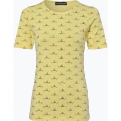 Franco Callegari - T-shirt męski, żółty. Żółte t-shirty męskie marki Franco Callegari, m, z aplikacjami, eleganckie, bez kołnierzyka. Za 89,95 zł.