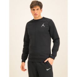 Bluza NIKE Jordan Jumpman Fleece Crew 940170. Czarne bluzy męskie Nike, xl, bez wzorów, z bawełny, bez kołnierzyka, bez rękawów, bez kaptura. W wyprzedaży za 209,00 zł.