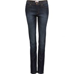 Wygodne dżinsy ze stretchem CLASSIC bonprix ciemnoniebieski. Niebieskie jeansy damskie bonprix, z jeansu. Za 79,99 zł.