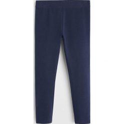 Mango Kids - Legginsy 110 - 164 cm. Różowe spodnie dziewczęce Mango Kids, bez wzorów, z elastanu. Za 25,90 zł.