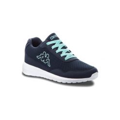KAPPA 242495 APOLLO. Niebieskie buty sportowe damskie Kappa, z materiału, sportowe. Za 119,99 zł.