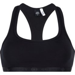 Guess Biustonosz Czarny. Czarne biustonosze Guess, z aplikacjami, z elastanu. Za 130,95 zł.