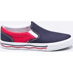 Tommy Jeans - Tenisówki. Niebieskie tenisówki męskie marki Tommy Jeans, z jeansu. W wyprzedaży za 179,90 zł.
