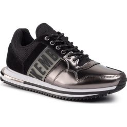 Sneakersy BIKKEMBERGS - Low Top Lace Up B4BKM0029 Gunmetal. Szare sneakersy męskie Bikkembergs, bez zapięcia. Za 989,00 zł.