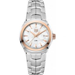 ZEGAREK TAG HEUER LINK WBC1350.BA0600. Białe zegarki damskie marki TAG HEUER, złote. Za 9790,00 zł.