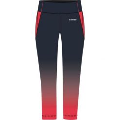 Chinosy chłopięce: Hi-tec Spodnie Leginsy Juniorskie Nady JRG Hibiscus/Dark Sapphire r. 164