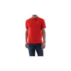 Koszulki polo z krótkim rękawem Tommy Jeans DM0DM06112 TJM POLO. Czerwone koszulki męskie Tommy Jeans, s, bez wzorów, z jeansu, z krótkim rękawem. Za 197,17 zł.
