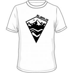 Koszulki sportowe męskie: ELBRUS Koszulka męska Adamas White r. L