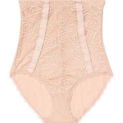 Figi shape Level 2 bonprix cielisty. Brązowe majtki damskie bonprix, z satyny. Za 69,99 zł.