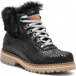 Trapery MONTELLIANA - Clara M1705 Black. Czarne buty zimowe damskie Montelliana, z polaru. Za 1610,00 zł.