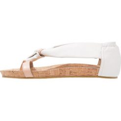 Chodaki damskie: SPM YERMA Japonki nude/white