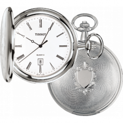 RABAT ZEGAREK TISSOT T-Pocket T83.6.508.13. Białe zegarki męskie TISSOT, z mosiądzu. W wyprzedaży za 1051,59 zł.