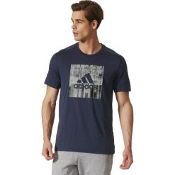 Adidas Koszulka męska ID Flash Tee granatowa r. M (BS2203). Szare koszulki sportowe męskie Adidas, m. Za 119,27 zł.