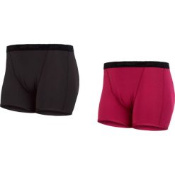 Sensor spodenki damskie Merino Active 2 Pack z nogawkami Czarne/Lila M. Czarne majtki damskie termoaktywne Sensor, s, bez wzorów, z wełny, sportowe, outdoorowe. Za 169,00 zł.