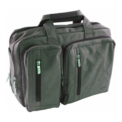 Accura Voyager MrChriss ACC6055G 15,6" - 16". Pomarańczowe torby na laptopa marki Accura, w paski. W wyprzedaży za 99,90 zł.