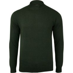 Oliwkowy Półgolf Męski, Klasyczny, Zielony - Brave Soul - 100% Bawełna, Khaki SWBRSAW18TURTLEkhaki. Żółte swetry męskie Brave Soul, m, bez wzorów, z bawełny, klasyczne, z golfem, bez kaptura. Za 79,00 zł.